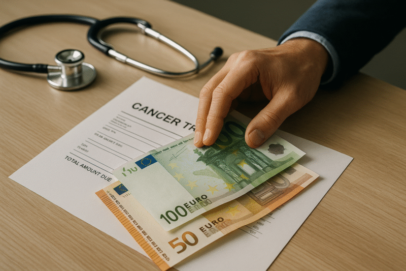 ¿Cuál es el coste medio del tratamiento de un cáncer en Europa?