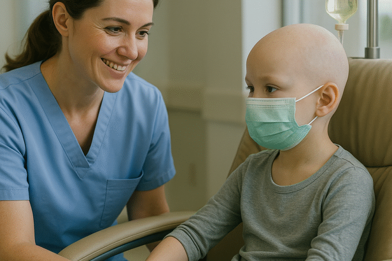 ¿Cómo se adapta la quimioterapia en niños?